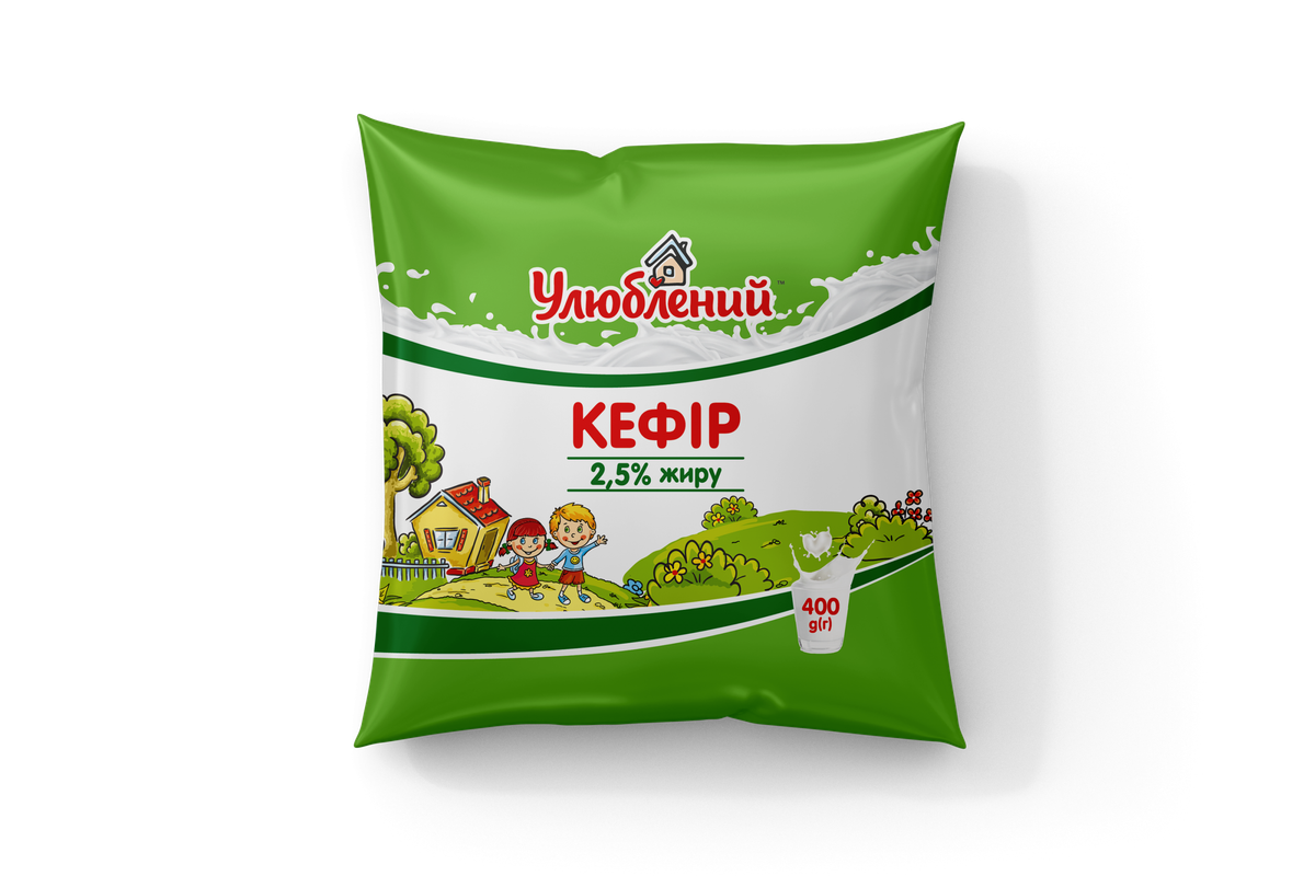 Кефір Улюблений 2,5%, 400г